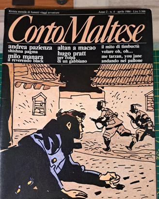 Fumetto Rivista Corto Maltese n. 4 Aprile 1984