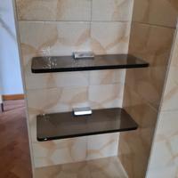 accessori bagno/ porta asciugamano/ porta sapone