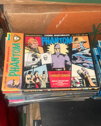 Lotto fumetti Phantom e Mandrake