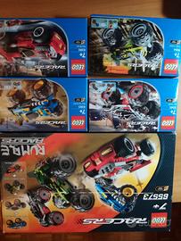 LEGO RACERS 65573 RUMBLE RACER SET 4 pezzi