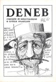 DENEB giornale musicale 2 numeri anni 1987/1988