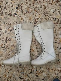 Stivali Timberland bianchi