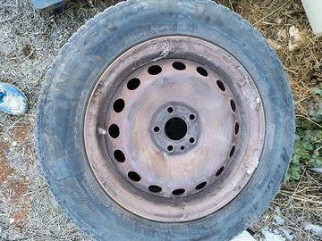 cerchi in ferro 15 pollici Alfa Romeo
