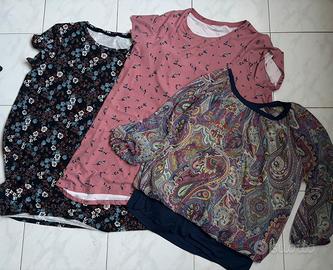Set 3 bluse/t-shirt fonna curvy