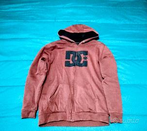 Felpa DC Shoes Bordeaux Originale - Taglia M