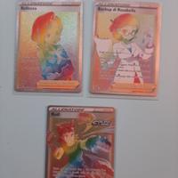 POKEMON - LOTTO CARTE ALLENATORE HYPER e FULL ART