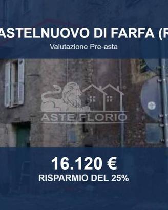 Immobile in asta di 46 m² a Castelnuovo di Farfa
