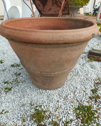 Antico Vaso Conca Toscana In terracotta cm 80x 60H