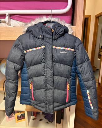 Giaccone da sci bimba/o 8 anni 125-132 cm