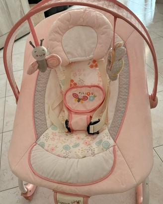 Seggiolino  vibrante rilassante per bimba
