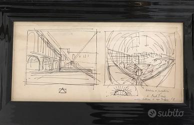 BERTI VINICIO. LEZIONE DI PROSPETTIVA