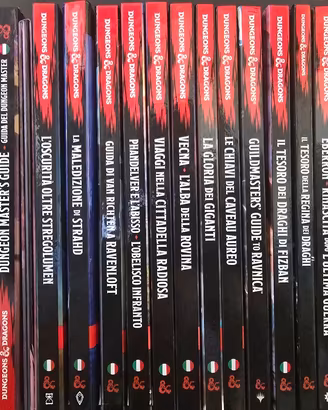 dungeons & dragons gioco di ruolo manuali 