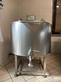 Serbatoio riscaldabile/raffreddabile 200 L