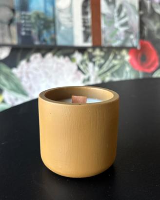 Candele Artigianali Soia - Vasetto Ceramica Handma