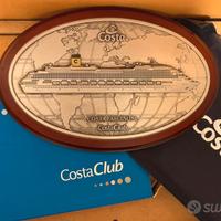 Targa costaclub costa fascinosa costa crociere
