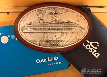 Targa costaclub costa fascinosa costa crociere
