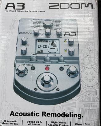 Preamplificatore/multieffetto