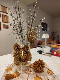 Pigne di di diverse misure e colori