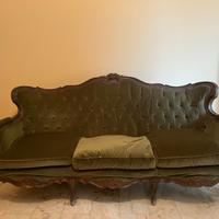 Divano barocco piemontese