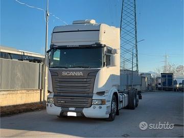 Scania r450 telaio passo 4700 2017 km 700 mila