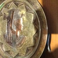 Piatto Decorativo Egiziano Vintage