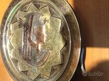 Piatto Decorativo Egiziano Vintage