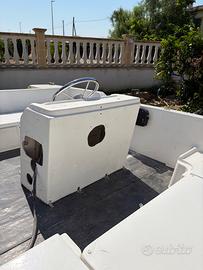 Open 460 solo Barca con motore 40/60 Mercury