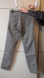 Pantaloni Xcape grigi slim fit
