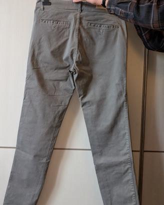 Pantaloni Xcape grigi slim fit