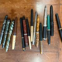 Lotto penne stilografiche