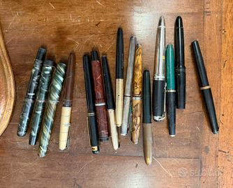 Lotto penne stilografiche