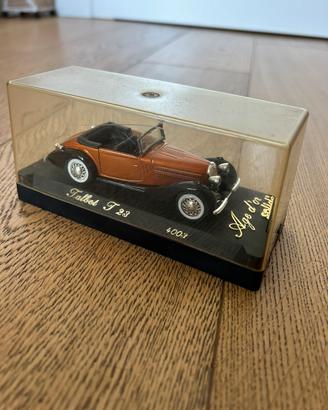 Modellino Talbot T23 Cabriolet del 1937 scala 1:43
