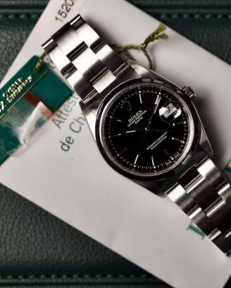 Rolex Date Ref. 15200 Black Full Set  