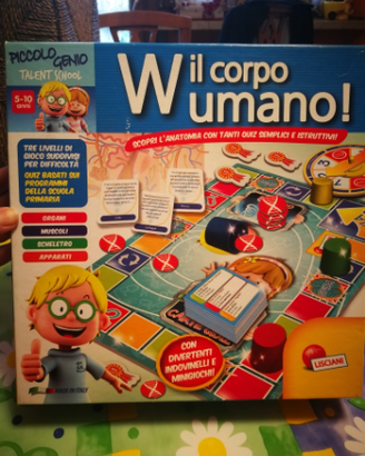 Gioco W Il corpo umano Lisciani