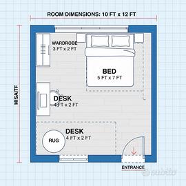 Stanza singola san donato