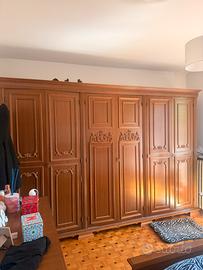 Camera da letto completa in legno