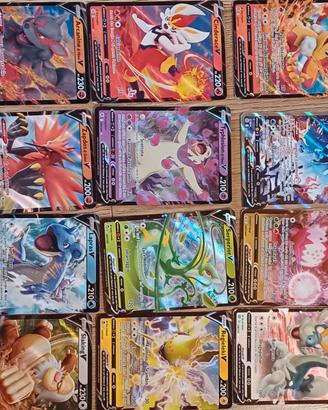 12 Carte pokemon V