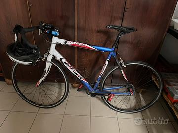 bici da corsa  passaggio bici elettrica