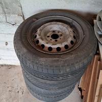 4 cerchi del 14 in ferro