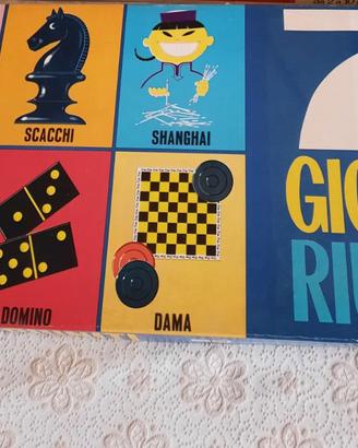 Vintage "7 giochi riuniti" Editrice Giochi