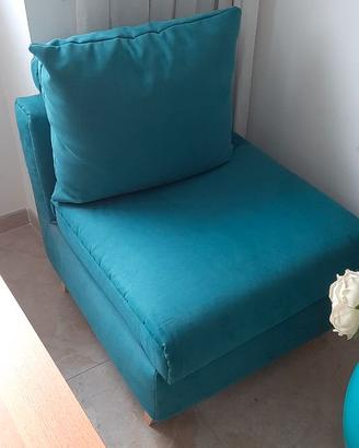 Poltroncina turchese