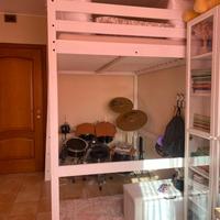 Letto matrimoniale rialzato