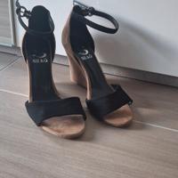 sandali con zeppa eleganti