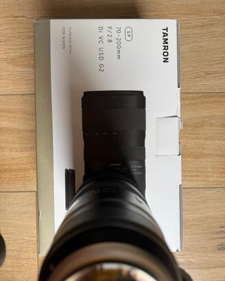 Tamron SP 70 – 200 mm f/2.8 G2 per Nikon