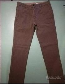 Pantalone elegante C P Company quadri beige marron