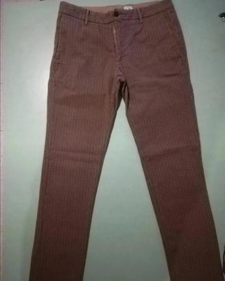 Pantalone elegante C P Company quadri beige marron