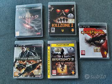 Giochi playstation 3 (5 giochi usati)