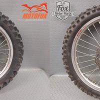 COPPIA RUOTE HONDA CR CRF 21-19 DAL 2000 AL 2013 m