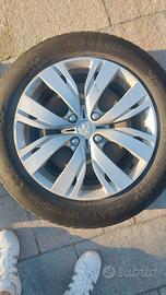 Gomme con cerchi in ferro Peugeot 208