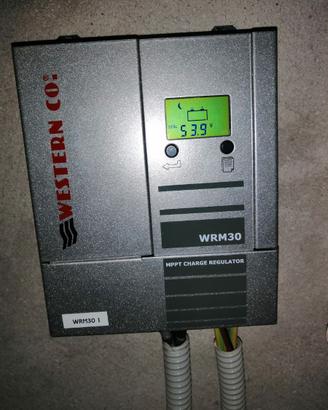 Fotovoltaico 2 MPPT Wrm30 12-24-48V 30A Litio